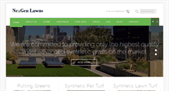 Desktop Screenshot of nexgenlawns.com